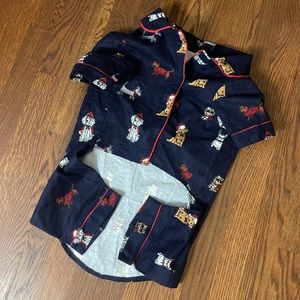 NWOT Flannel Dog Pajamas